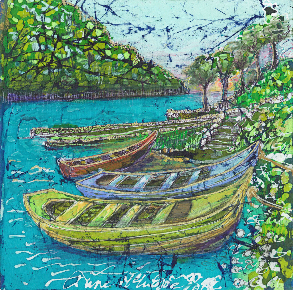 Boats in the Estuary Limited Edition